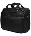 Велика сумка для ноутбука 17 дюймів Hill Burry HB4075A чорна фото, картинка, изображение