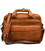Велика сумка для ноутбука 17 дюймів Hill Burry HB4075B коньячна фото, картинка, изображение