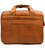 Велика сумка для ноутбука 17 дюймів Hill Burry HB4075B коньячна фото, картинка, изображение
