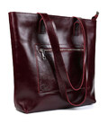 Жіноча сумка шоппер шкіра Алькор Limary lim-3440GX бордо картинка, зображення, фото