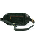 Шкіряна поясна сумка на три відділи TARWA GE-1560-4lx зелена Наппа фото, картинка, изображение