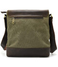 Сумка-месенджер через плече з канвасу та шкіри RH-1307-4lx TARWA фото, картинка, изображение