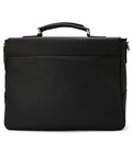 Чорний чоловічий портфель із натуральної шкіри флотар FA-3960-4lx TARWA фото, картинка, изображение