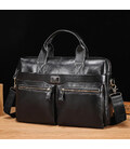 Шкіряна сумка чоловіча Bull GW0560A для ноутбука та документів фото, картинка, изображение
