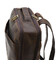 Шкіряний чоловічий коричневий рюкзак RC-7281-3md з передньою кишенею на блискавці фото, картинка, изображение