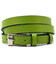 Ремінь жіночий тонкий Grande Pelle 29230030033 в зеленому кольорі. фото, картинка, изображение