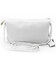 Жіночий клатч з ремінцем через плече, білий Grande Pelle 70570201 картинка, зображення, фото