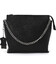 Сумка жіноча через плече із стильним ремінцем 746710 Grande Pelle чорний флотар картинка, зображення, фото