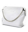 Сумка жіноча через плече із стильним ремінцем 746702 Grande Pelle білий флотар фото, картинка, изображение
