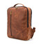 Шкіряний чоловічий рюкзак коньячний TARWA RB-7287-3md кінська шкіра фото, картинка, изображение