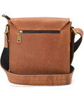 Чоловіча сумка шкіряна через плече RB-30271-3md TARWA коньячна фото, картинка, изображение