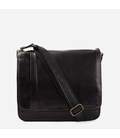Чоловічі сумки крос-боді, колір чорний Firenze HB01313 фото, картинка, изображение