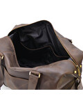 Шкіряна дорожня спортивна сумка тревел TARWA RC-0320-4lx коричнева картинка, зображення, фото