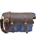 Чоловіча сумка через плече з канвасу та шкіри RKc-6690-4lx TARWA картинка, зображення, фото