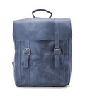Сумка рюкзак для ноутбука з кінської шкіри TARWA RK-3420-3md синя фото, картинка, изображение