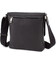 Сумка Месенджер для чоловіків 754110 Grande pelle чорний крейзі фото, картинка, изображение