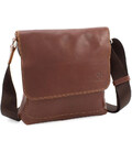 Сумка Месенджер для чоловіків 754623 Grande pelle коньячний колір фото, картинка, изображение