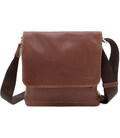 Сумка Месенджер для чоловіків 754623 Grande pelle коньячний колір фото, картинка, изображение