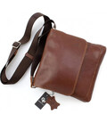 Сумка Месенджер для чоловіків 754623 Grande pelle коньячний колір фото, картинка, изображение