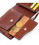 Шкіряне портмоне Аmico Grande Pelle, глянець коньяк 515623 картинка, зображення, фото