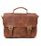 Чоловіча сумка-портфель на плече з ручкою TARWA RB-6008-3md коньячна фото, картинка, изображение