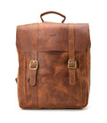 Сумка рюкзак для ноутбука з кінської шкіри TARWA RB-3420-3md коньячна фото, картинка, изображение