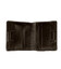 Чоловічий шкіряний портмоне біфолд з монетницею Grande Pelle 528620 коричневий картинка, зображення, фото