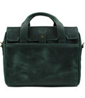 Чоловіча сумка-портфель із натуральної шкіри зелена RE-1812-4lx TARWA фото, картинка, изображение