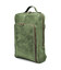 Рюкзак для ноутбука 15 дюймів RE-1240-4lx в зеленій шкірі. фото, картинка, изображение