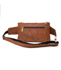 Поясна сумка шкіряна бананка RB-8137-4lx бренд TARWA коньячна фото, картинка, изображение