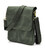 Чоловіча сумка через плече RE-0022-4lx TARWA на 2 відділення шкіра зелена фото, картинка, изображение