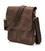 Чоловіча сумка через плече RC-0022-4lx TARWA на 2 відділення шкіра коричнева фото, картинка, изображение