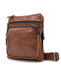 Сумка через плече чоловіча зі шкіри TARWA GB-1342-2-3md руда фото, картинка, изображение