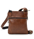 Сумка через плече чоловіча зі шкіри TARWA GB-1342-2-3md руда фото, картинка, изображение