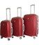 Набір Валіз Bonro Smile Double Wheels бордовий - картинка, зображення, фото валізи