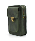 Зелена чоловіча сумка чохол через плече, поясна TARWA RE-0075-3md фото, картинка, изображение