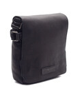 Чоловіча листоноша зі шкіри HILL BURRY HB3200A чорна фото, картинка, изображение