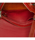Жіноча сумка Grande Pelle 270х180х70 мм глянцева шкіра червоний картинка, зображення, фото