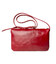 Жіночий клатч з ремінцем на плече, червоний фото, картинка, изображение