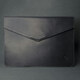 Шкіряний чохол для MacBook 12 'шкіра Crazy Horse,чорний картинка, зображення, фото