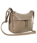 Шкіряна жіноча сумка Virginia Conti (Італія) - VC01355dtaupe фото, картинка, изображение