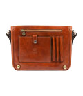 Шкіряна сумка месенджер Time Resistance 5233401 "The Stranger" коньячний колір фото, картинка, изображение