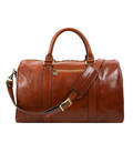 Невелика шкіряна дорожня сумка - The Ambassadors - коньячна Time Resistance 5229601 фото, картинка, изображение