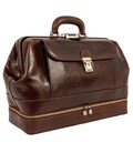 Італійський шкіряний саквояж - The Master and Margarita - коричневий Time Resistance картинка, зображення, фото