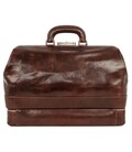 Італійський шкіряний саквояж - The Master and Margarita - коричневий Time Resistance картинка, зображення, фото
