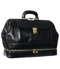 Італійський шкіряний саквояж - The Master and Margarita - чорний Time Resistance фото, картинка, изображение