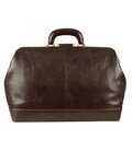Великий італійський саквояж шкіряний - Hamlet - коричневий 1172201 Time Resistance фото, картинка, изображение