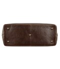 Великий італійський саквояж шкіряний - Hamlet - коричневий 1172201 Time Resistance фото, картинка, изображение