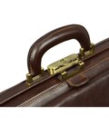 Великий італійський саквояж шкіряний - Hamlet - коричневий 1172201 Time Resistance фото, картинка, изображение