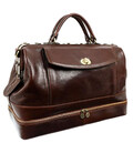 Cаквояж шкіряний, сумка доктора Time Resistance - Doctor Faustus коричневий 5219101 фото, картинка, изображение